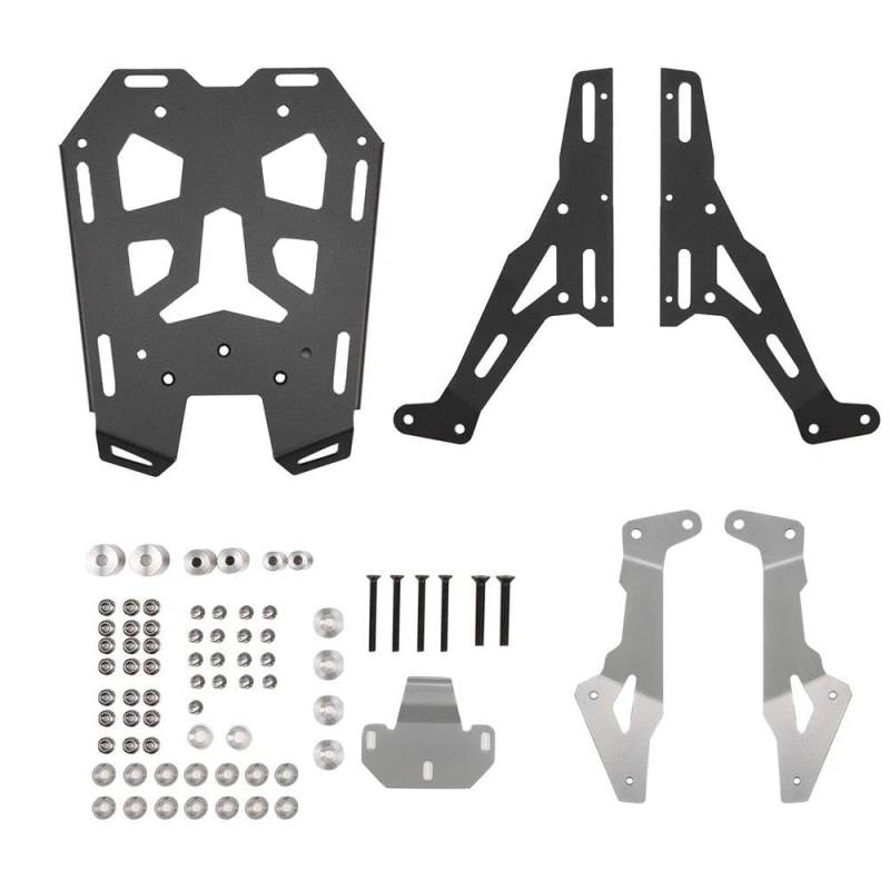 Gepäckträger hinten Motorrad Gepäck Rack Hinten Sitz Gepäck Rack Unterstützung Regal Fracht Für Tracer 900 Für GT 900GT CNC Aluminium Legierung Motorrad Heck Rack Halterung von SQRHDF