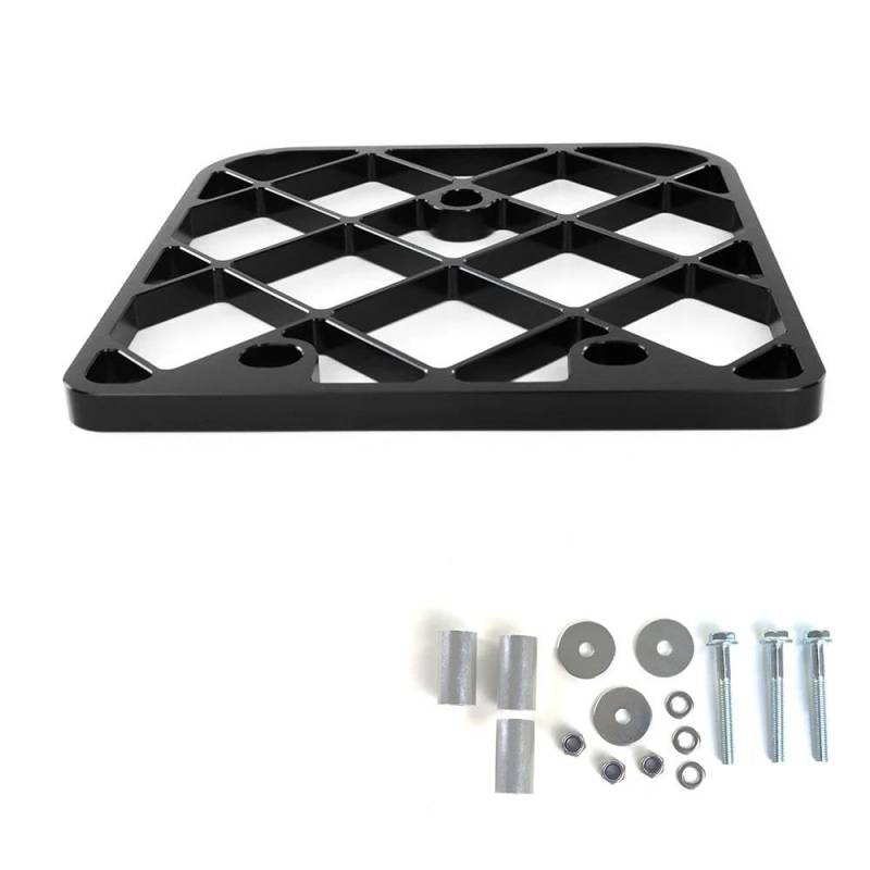 Gepäckträger hinten Motorrad-Hintergepäck-Gepäckträger Fracht-Satteltaschenhalter Regalhalterung Für TW200 1987-2022 2023 2024 Motorrad Heck Rack Halterung(Schwarz) von SQRHDF