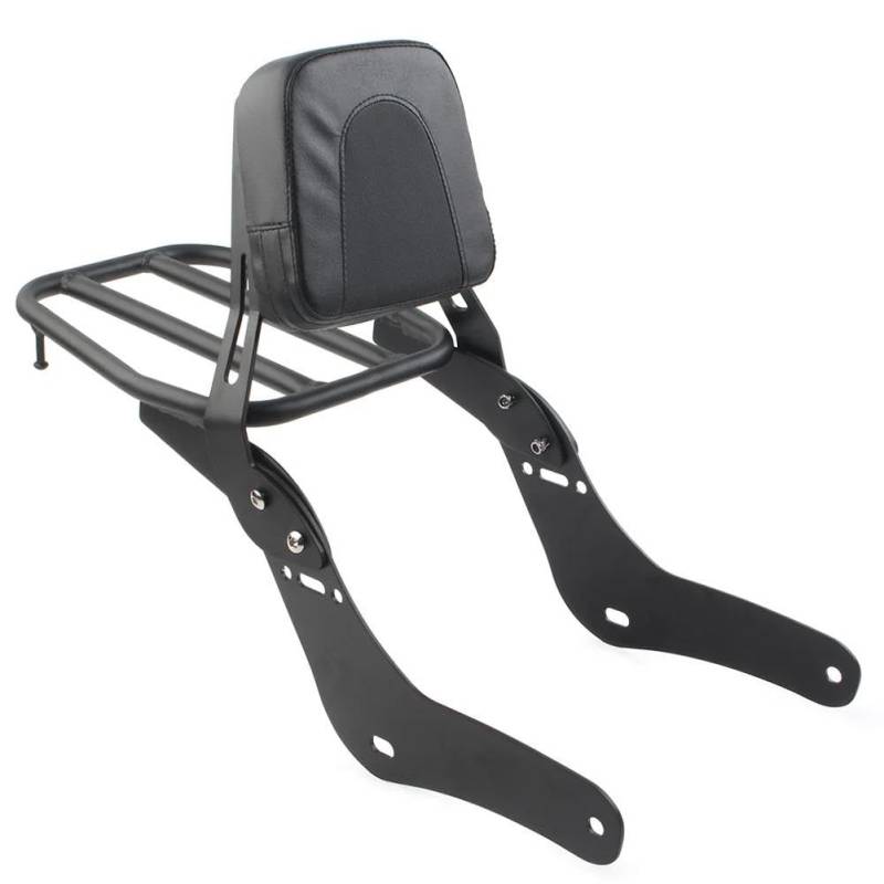Gepäckträger hinten Motorrad Sissy Bar Rückenlehne Hinten Passagier Sitz w/Gepäck Rack Für Rebel CMX1100 CMX 1100 2021 2022 2023 Motorrad Heck Rack Halterung von SQRHDF
