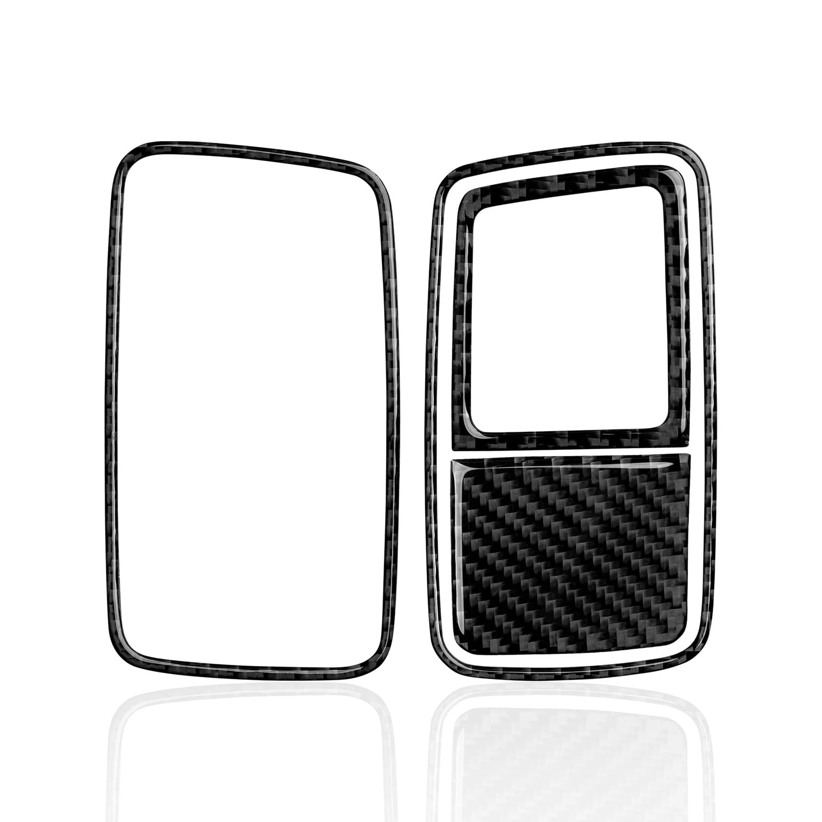 Lenkrad Abdeckung Aufkleber Auto Center Control Dashboard Abdeckung Aufkleber Für Dodge Für Ram 1500 2500 3500 2013-2018 Carbon Fiber Innen Aufkleber Fenster Schalter Trim Aufkleber(A) von SQRHDF