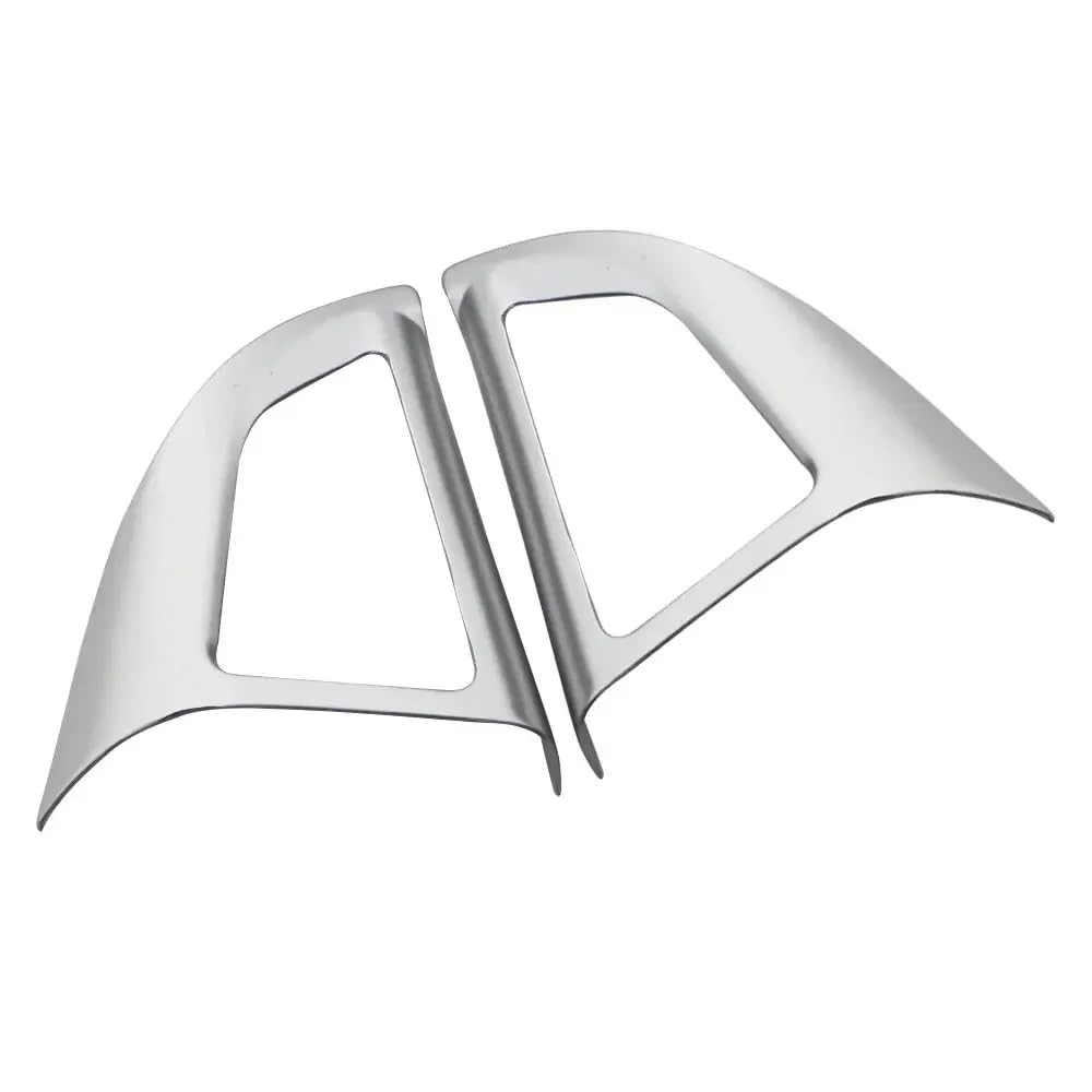 Lenkrad Abdeckung Aufkleber Auto Chrom Lenkrad Panel Abdeckung Trim Aufkleber Für Chevy Für Cruze Limousine Fließheck 2009-2015 Für Trax Für Malibu Fenster Schalter Trim Aufkleber(Two Hole Matt) von SQRHDF