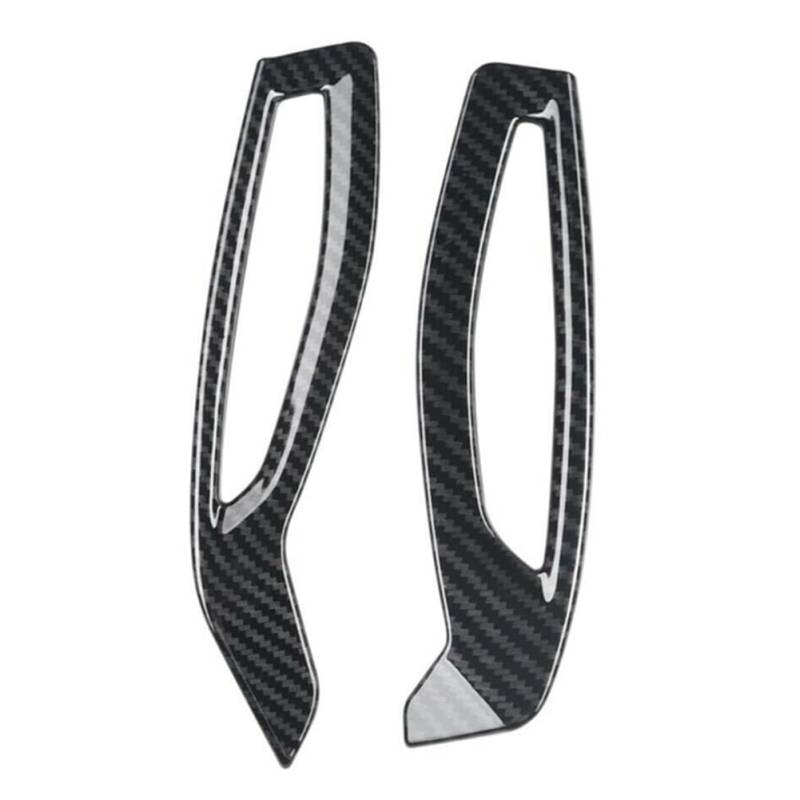 Lenkrad Abdeckung Aufkleber Auto-Klimaanlagen-Entlüftungsauslassabdeckung, Zieraufkleber, Dekorrahmen Für Toyota Für CHR 2016–2020, Zubehör, Carbon LHD Fenster Schalter Trim Aufkleber von SQRHDF