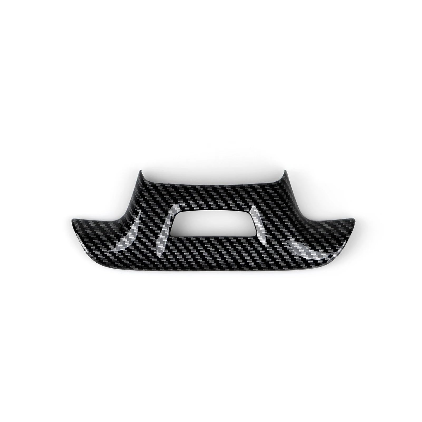 Lenkrad Abdeckung Aufkleber Auto-Lenkrad-Unterseitenaufkleber ABS-Kohlefaser-Aufkleber Innenverkleidungsabdeckung Für Chevy Für Camaro 2016-2024 Fenster Schalter Trim Aufkleber(B) von SQRHDF