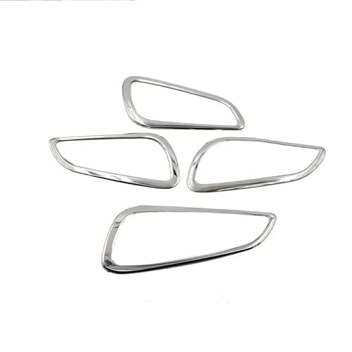 Lenkrad Abdeckung Aufkleber Edelstahl-Innentürgriff-Panel-Kreis-Dekorations-Trimmaufkleber Für Ford Für Focus 3 MK3 2012–2017 Zubehör Fenster Schalter Trim Aufkleber(15-18) von SQRHDF
