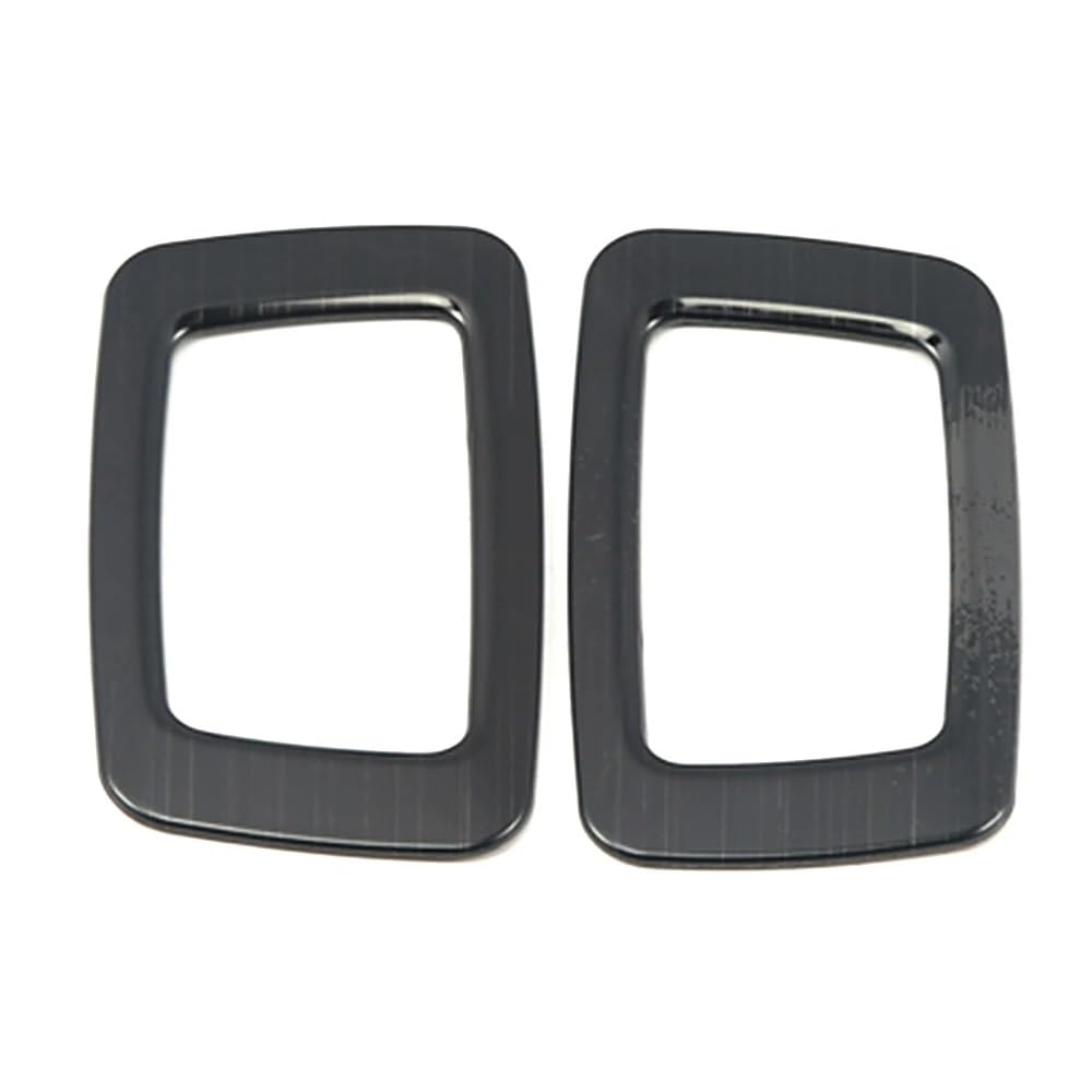 Lenkrad Abdeckung Aufkleber Für Volvo XC60 2018-2022 Hinten Lesen Licht Lampe Abdeckung Protektoren Molding Trim Edelstahl Auto Zubehör Aufkleber Fenster Schalter Trim Aufkleber(Schwarz) von SQRHDF