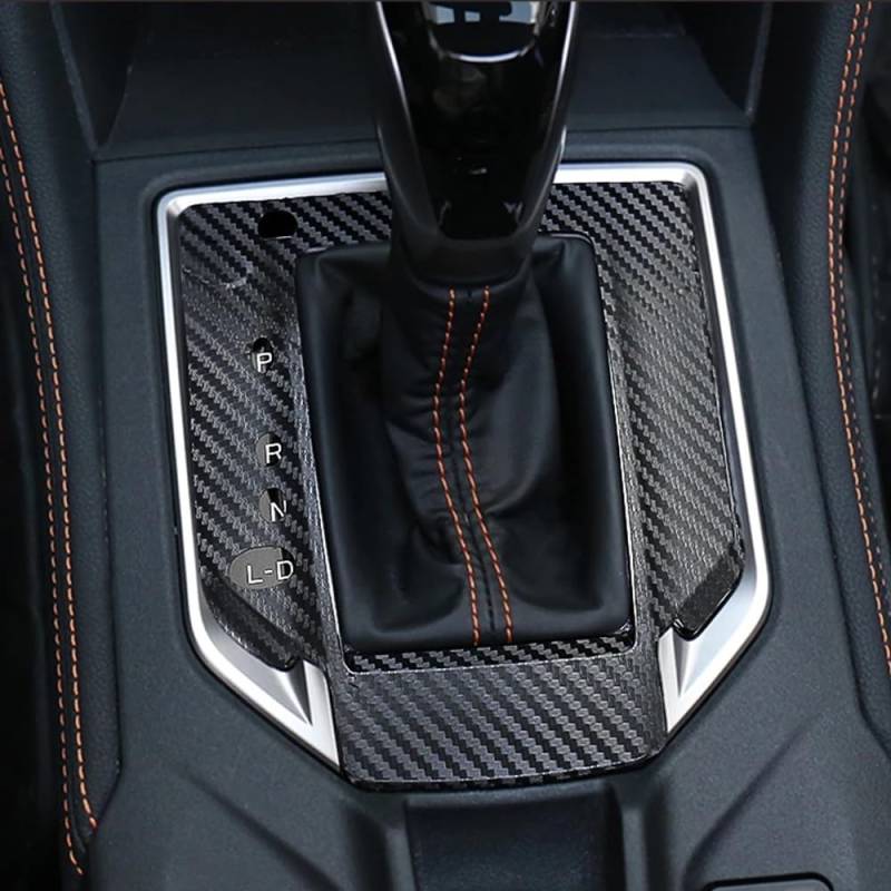 Zentrale Dashboard Dekoration Auto Carbon Fiber Zentrale Steuerung Shift Panel Dekor Aufkleber Auto Innen Für Subaru XV Für Crosstrek GT 2018-2021 Lenkrad Abdeckung Aufkleber(For Left-hand Drive) von SQTGJJJ