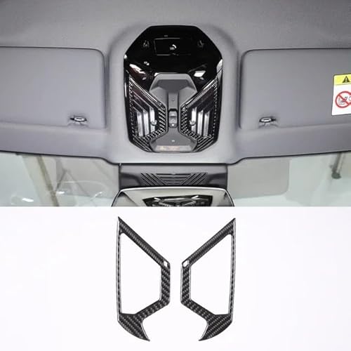 Zentrale Dashboard Dekoration Für 5 Series G60 2024+ Carbon Fiber Interior Kit Armaturenbrett Konsole Gangschaltung Panel Dekoration Abdeckung Aufkleber Lenkrad Abdeckung Aufkleber(18) von SQTGJJJ