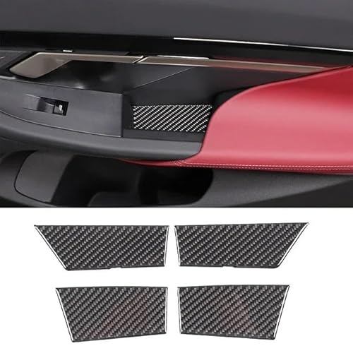 Zentrale Dashboard Dekoration Für 5 Series G60 2024+ Carbon Fiber Interior Kit Armaturenbrett Konsole Gangschaltung Panel Dekoration Abdeckung Aufkleber Lenkrad Abdeckung Aufkleber(19) von SQTGJJJ