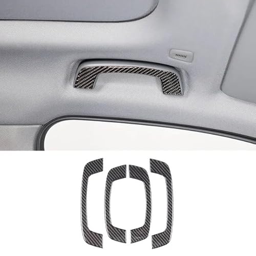 Zentrale Dashboard Dekoration Für 5 Series G60 2024+ Carbon Fiber Interior Kit Armaturenbrett Konsole Gangschaltung Panel Dekoration Abdeckung Aufkleber Lenkrad Abdeckung Aufkleber(20) von SQTGJJJ