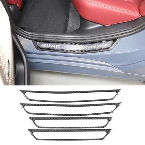 Zentrale Dashboard Dekoration Für 5 Series G60 2024+ Carbon Fiber Interior Kit Armaturenbrett Konsole Gangschaltung Panel Dekoration Abdeckung Aufkleber Lenkrad Abdeckung Aufkleber(22) von SQTGJJJ