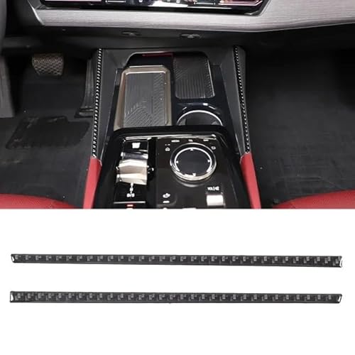 Zentrale Dashboard Dekoration Für 5 Series G60 2024+ Carbon Fiber Interior Kit Armaturenbrett Konsole Gangschaltung Panel Dekoration Abdeckung Aufkleber Lenkrad Abdeckung Aufkleber(8) von SQTGJJJ