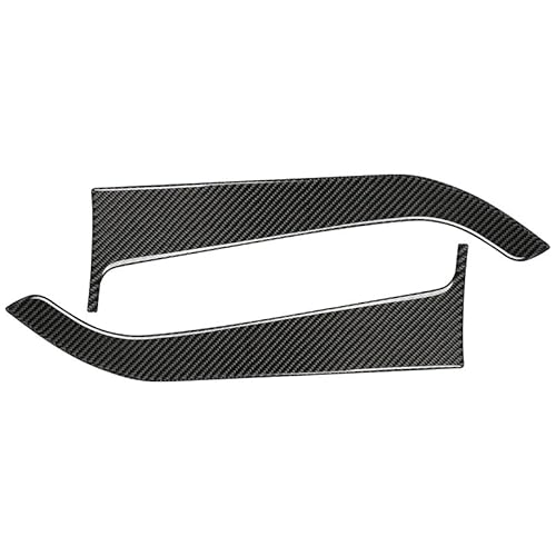Zentrale Dashboard Dekoration Für Ford Für Mustang GT 2015-2021 Autozubehör Carbon Fiber Innenausstattung Auto Vordertür Panel Trim Aufkleber Aufkleber Lenkrad Abdeckung Aufkleber(Schwarz) von SQTGJJJ