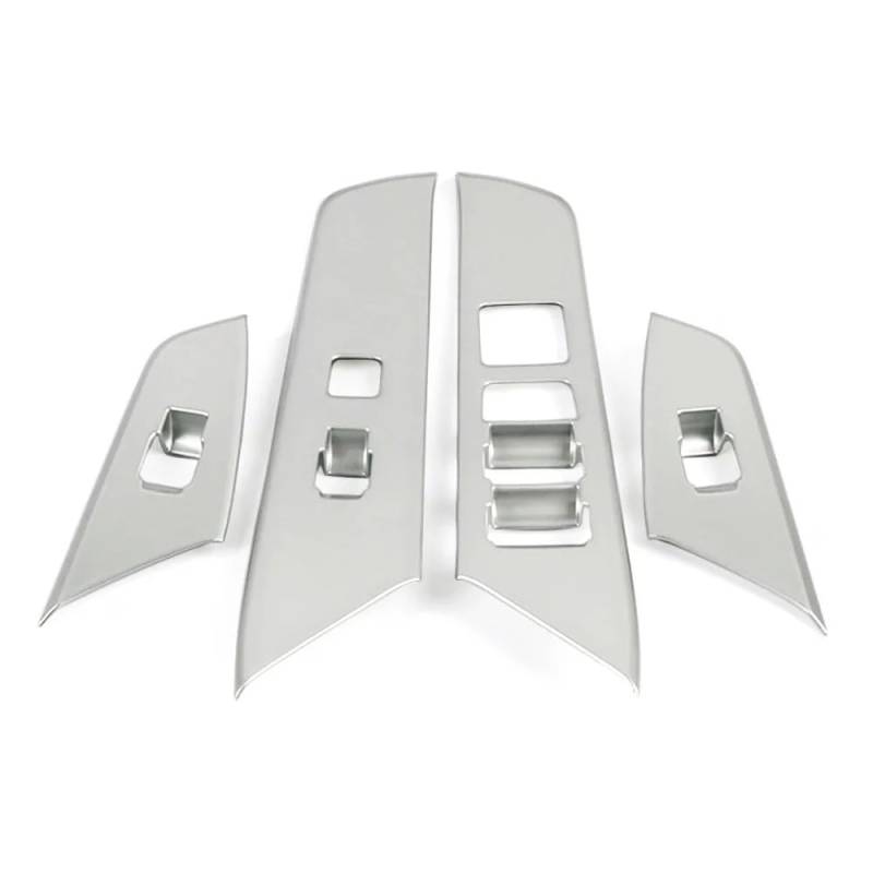 Zentrale Dashboard Dekoration Für Lexus UX UX200 UX250 2018-2022 Innere Tür Armlehne Fensterheber Schalter Taste Panel Abdeckung Trim Lenkrad Abdeckung Aufkleber(Mattes Silber.) von SQTGJJJ