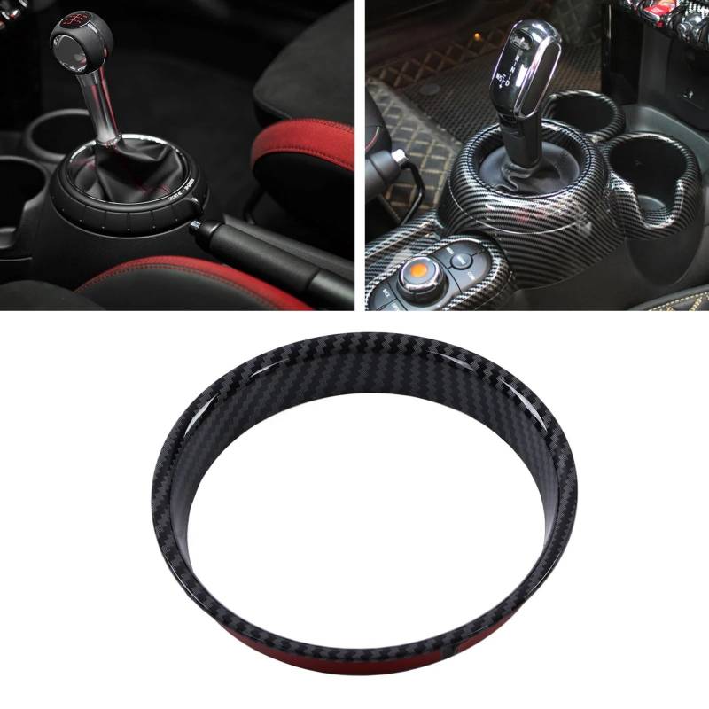 Zentrale Dashboard Dekoration Für Mini Für Cooper F55 F56 F57 Auto-Innenaufkleber A/C Luftauslassknopf Schalthebel Armaturenbrett Mittelkonsole Panel Lenkrad Abdeckung Aufkleber(I) von SQTGJJJ
