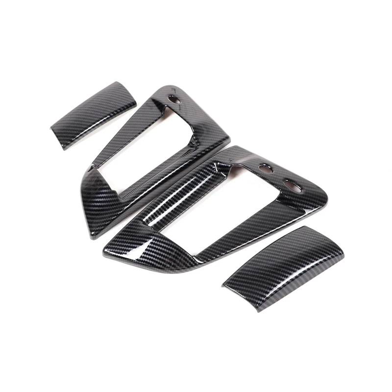 Zentrale Dashboard Dekoration Für Nissan 370Z Z34 ABS Carbon Fiber 2009-2020 Auto Center Konsole Panel Abdeckung Aufkleber Auto Dekoration Lenkrad Abdeckung Aufkleber(2-LHD) von SQTGJJJ