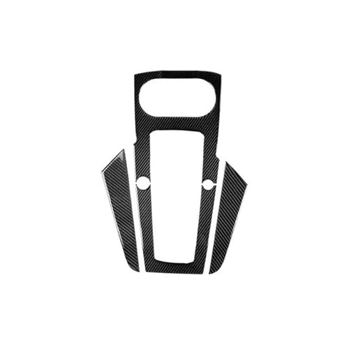 Zentrale Dashboard Dekoration LHD Car Center Gear Shift Rahmenabdeckung Carbon Faser Aufkleber Für A3 S3 RS3 8V 14-19 Auto Innenverkleidung Aufkleber Lenkrad Abdeckung Aufkleber(E LHD) von SQTGJJJ