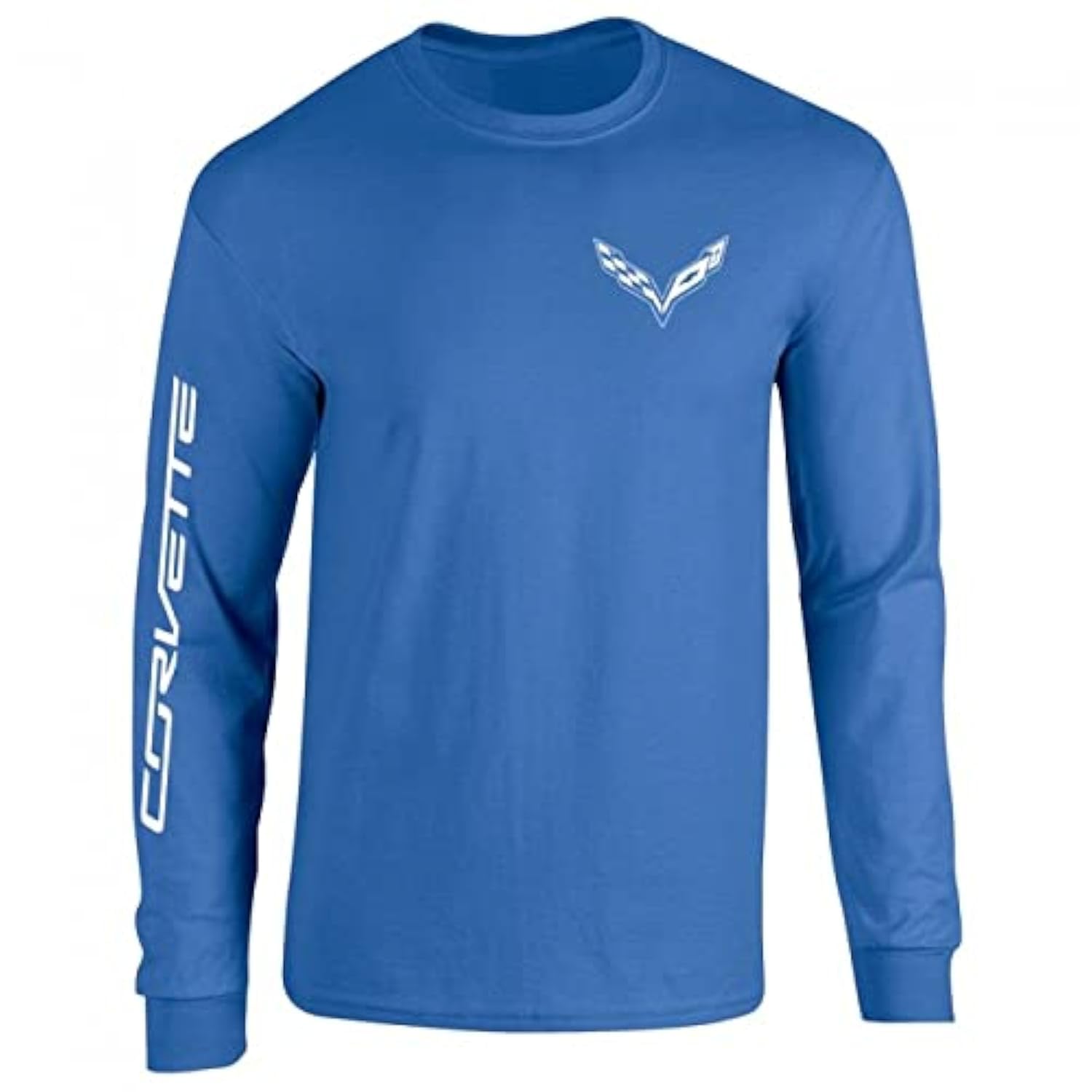 SR1 Performance Corvette T-Shirt C7-Logo mit Corvette-Schrift auf dem Ärmel, Größe XXL, Königsblau SR1 Performance Corvette T-Shirt C7-Logo mit Corvette-Schrift auf dem Ärmel, Größe XXL, Königsblau von SR1 Performance
