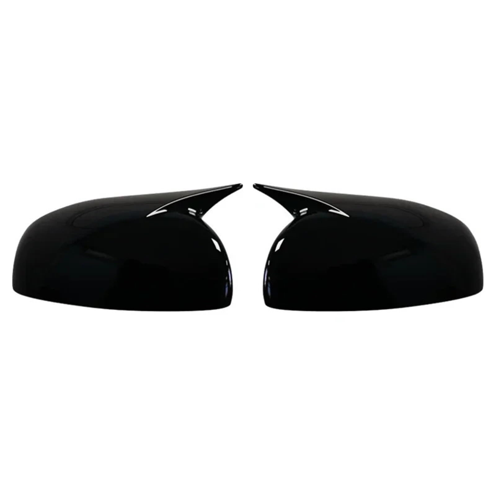 Außenspiegel für 2 PCS Fit Für Skoda Fabia 2008-2014 Rückspiegel Seite Spiegel Auto Spiegel Abdeckung Zubehör Seitenspiegelgehäuse(Gloss Black) von SRKATI