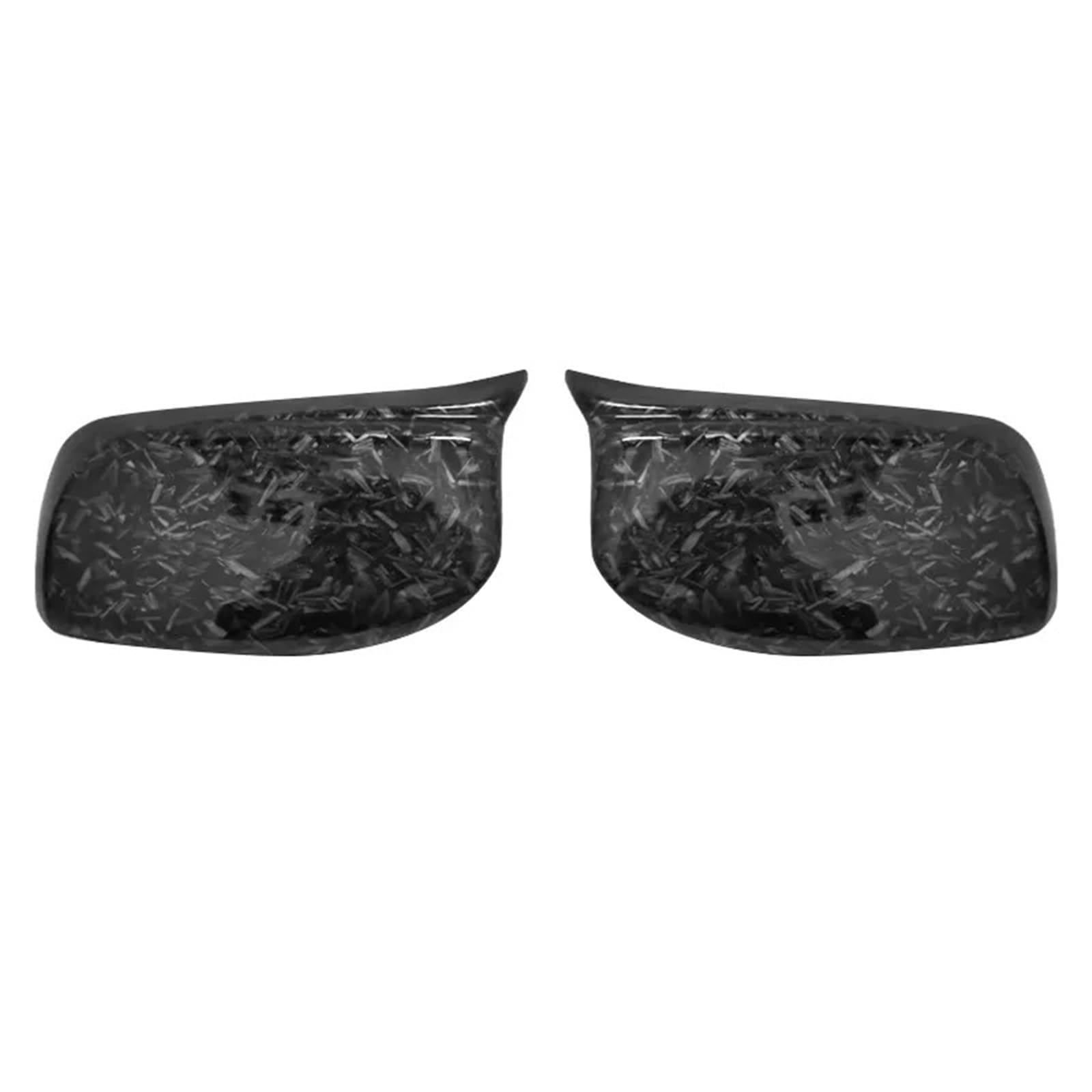Außenspiegel für Abdeckkappen für Rückspiegel passend für BMW 5er E60 E61 E63 E64 2004–2008 520i 525i 528i 528xi 530i. Seitenspiegelgehäuse(Forged Carbon Look) von SRKATI