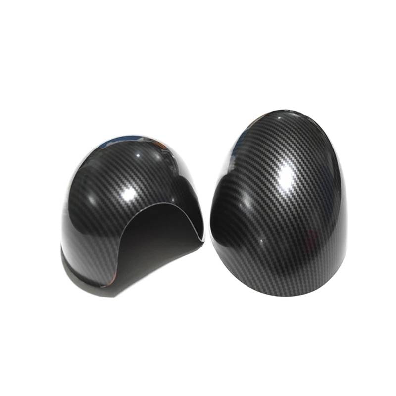 Außenspiegel für Tür-Rückspiegelabdeckungen, Aufkleber, Auto-Styling-Dekoration, passend für Mini Cooper One S JCW F56 F55 2014–2019. Seitenspiegelgehäuse(Carbon fiber pattern) von SRKATI