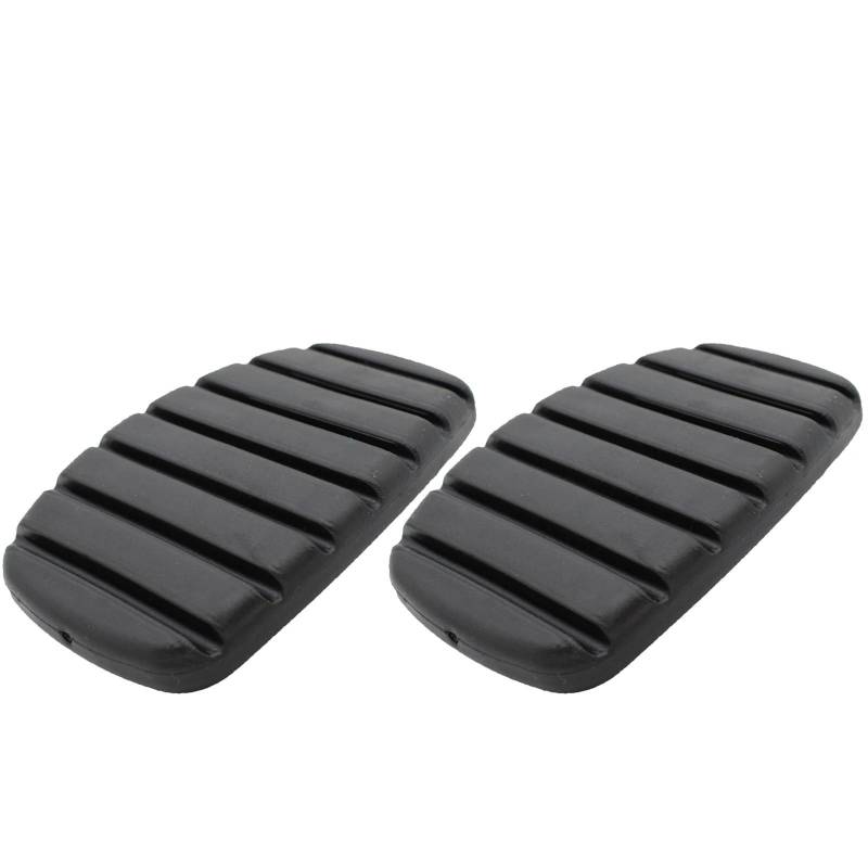 Fußablage Platte 2 PCS Auto Pad Abdeckung Fit Für Renault Megane Laguna Clio Kangoo Scenic Espace Modus Trafic Twingo Vel Satis Pedale von SRKATI