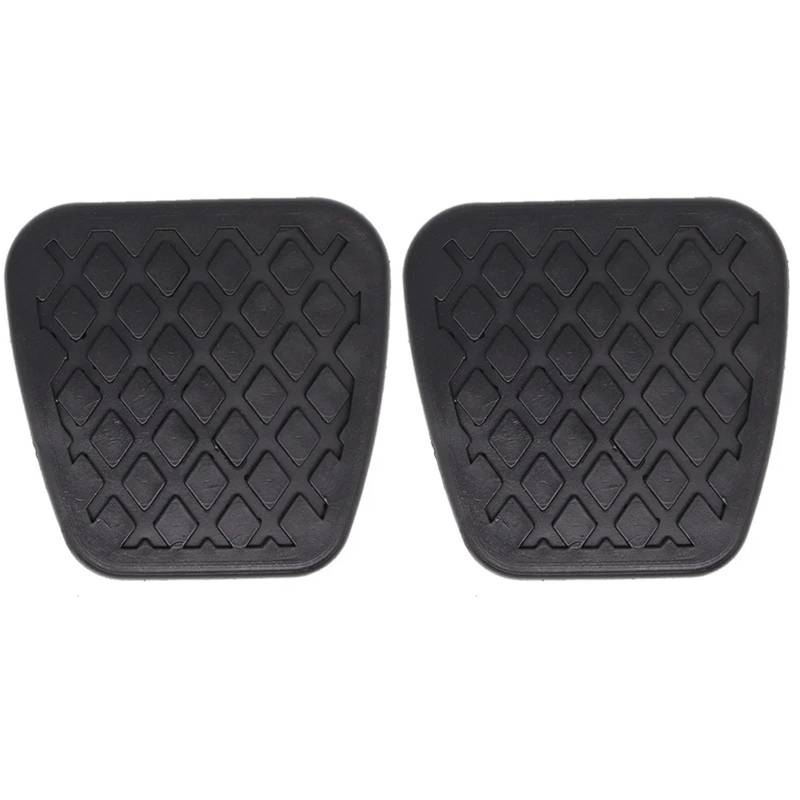 Fußablage Platte Passend für Honda CRV CR-V 2002 2003 2004 2005 2006 2007 2008 2009 2010 2011 Auto-Kupplungsfußpedal-Pad-Abdeckungen Pedale(2Pc) von SRKATI