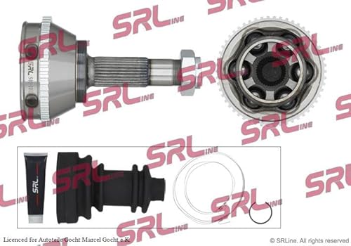 Antriebswelle Antriebswellengelenk Gelenksatz Radseitig Vorne Links oder Rechts für 171/54, 854010104, 920986 von SRL