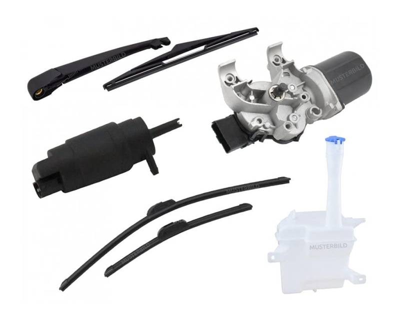 Scheibenwischer Hinten Kompatibel mit Opel Vectra C CC Caravan Skoda Octavia I Combi Seat Ibiza Toyota Camry 1984-2000 von Autoteile Gocht von SRL