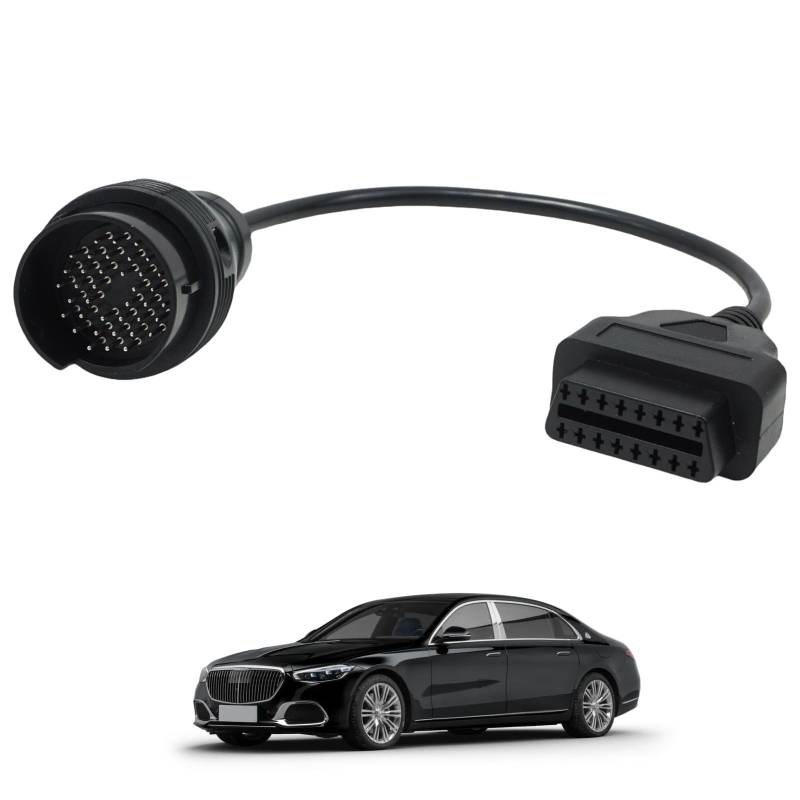 SRLWMYI R44C 38-Pin Diagnoseadapter OBD2 Adapter Diagnosegerät 16 Pin OBD2 auf 38 Pin OBD1 von SRLWMYI