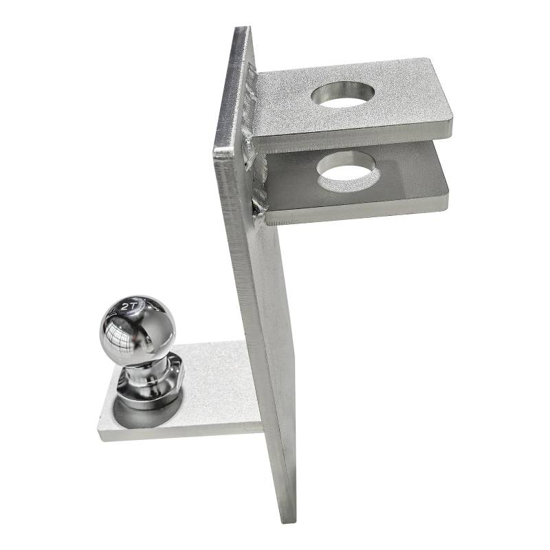 Anhängerkupplung Zugmaul Kugelkopf Rangierhilfe PKW-Anhänger Kombikupplung Ø50mm von SROCHN
