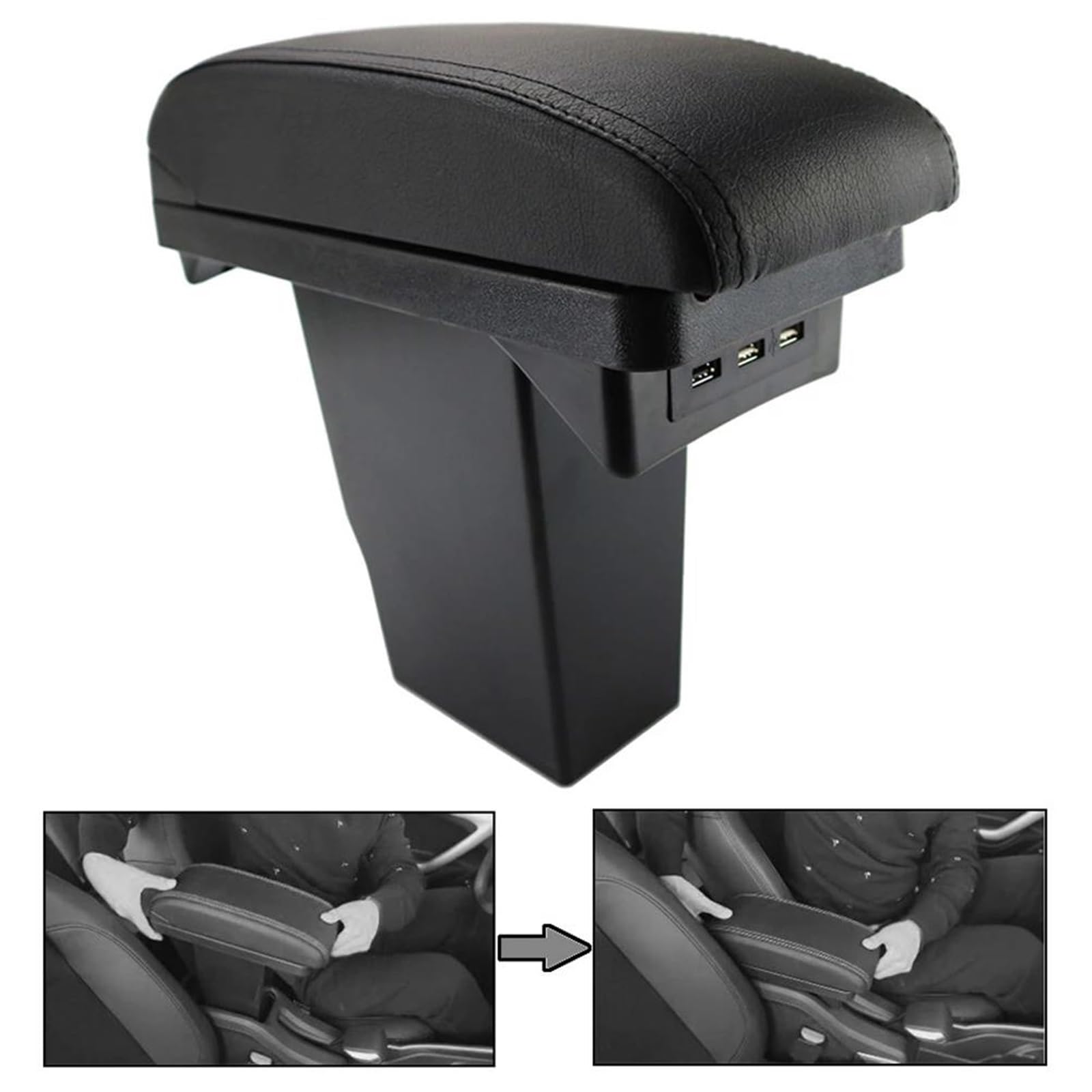 Auto Mittelkonsole Armlehne Schiebe Duel Center Center Inhalt Für Peugeot Für 2008 USB Mittelarmkonsole Auto Mittelkonsole Armlehne Schiebe Duel Center Center Inhalt Für Peugeot Für 2008 USB Mittelarmkonsole von SRQORT