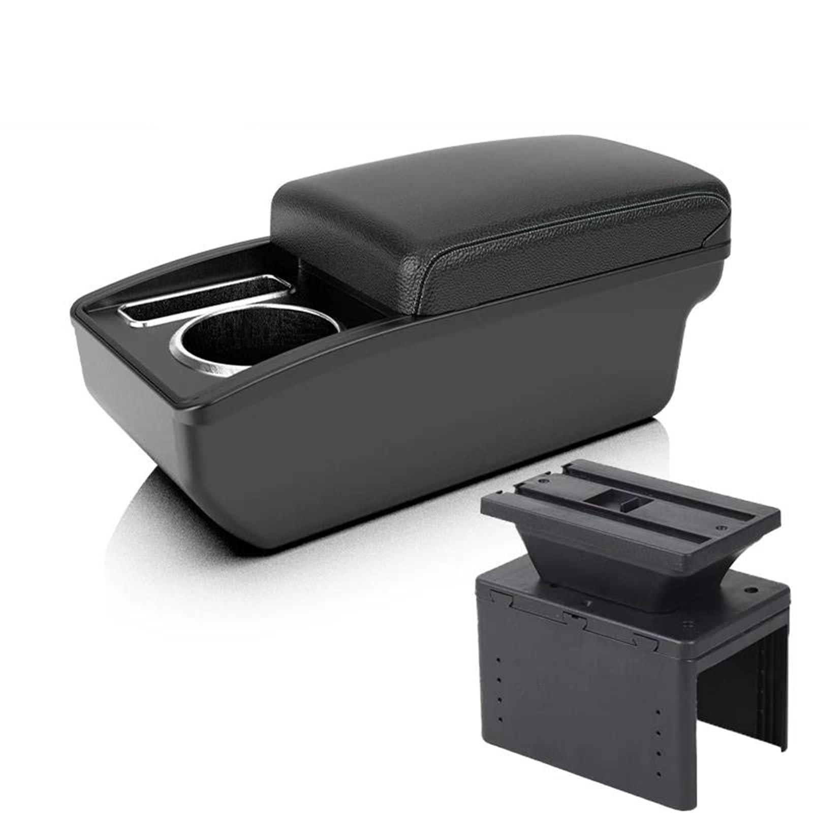 Auto Mittelkonsole Universal Auto Armlehne Box Universal Modell Armlehne Auto Zubehör Lagerung Box Nachrüstteile Mittelarmkonsole(Style A3) von SRQORT