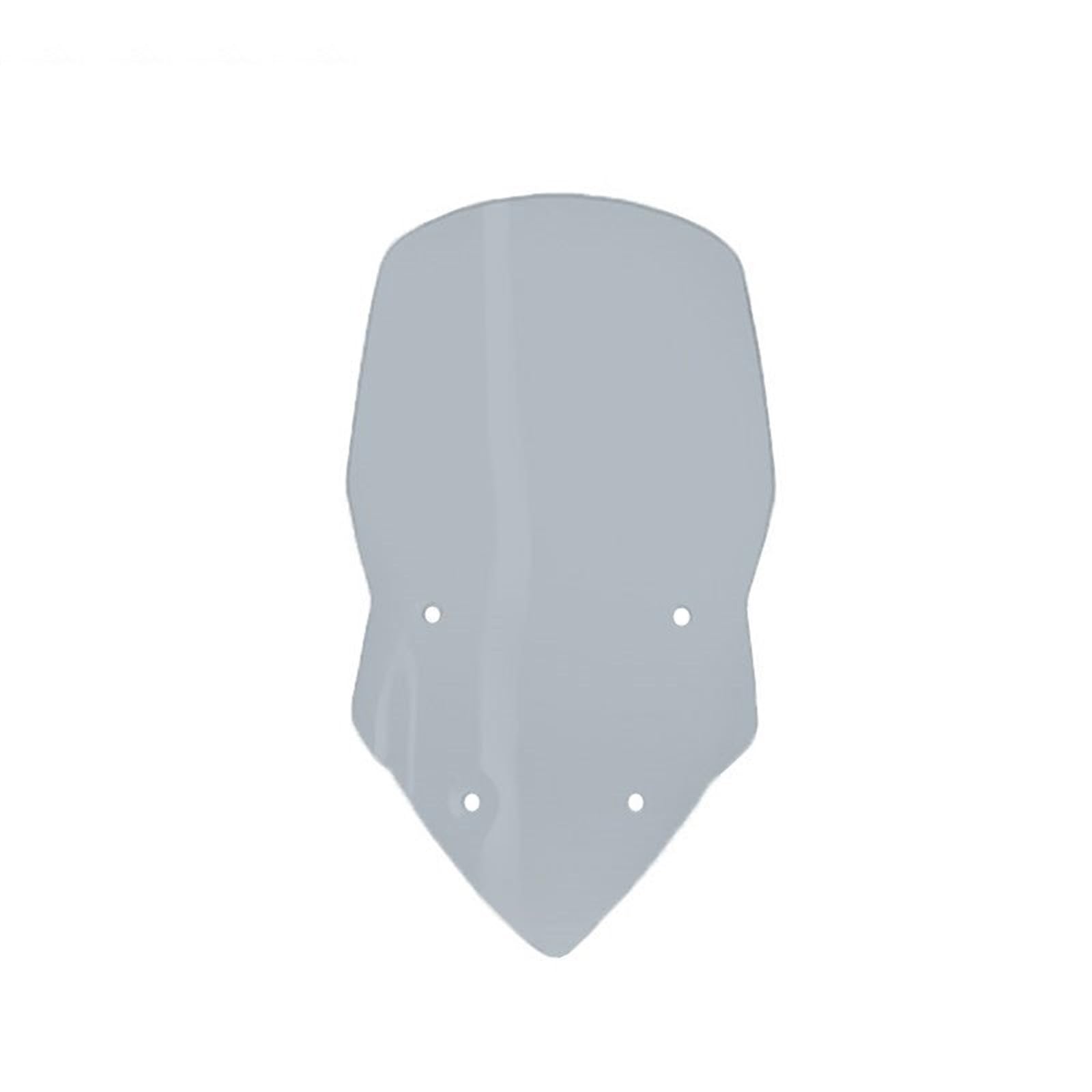 Windschild Spoiler Für Ducati Für MULTISTRADA Für MTS1200 2013 2014 Windschutzscheibe Windschutzscheibe Erhöhung(Hellgrau,60Cm) von SRQORT