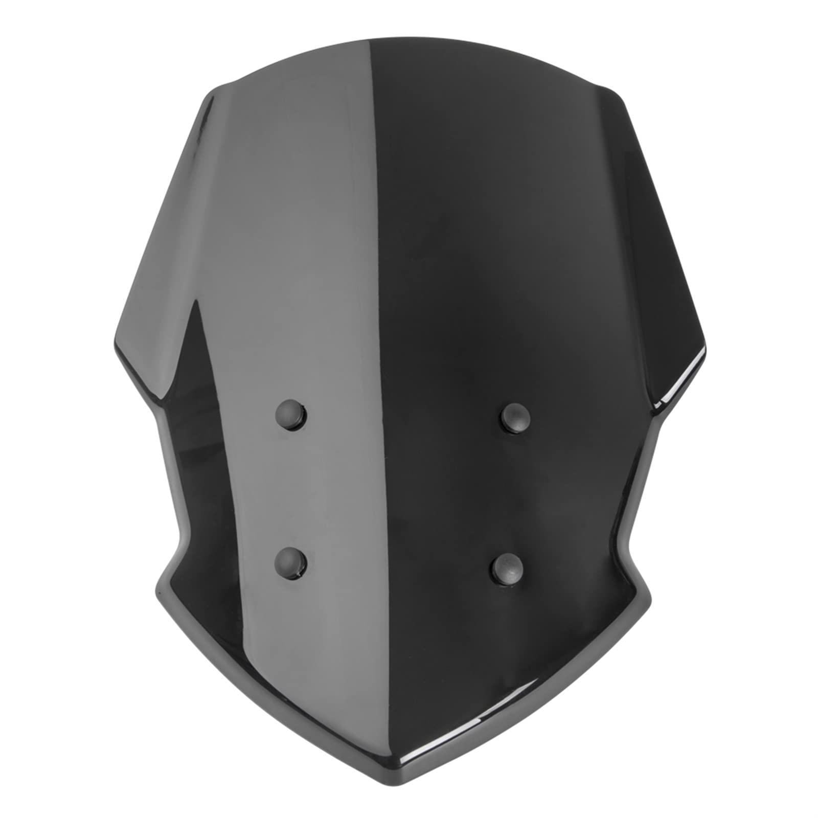 Windschild Spoiler Für Für MT-15 2019-2022 Motorrad Windschutz Deflektor Mit Halterung(Schwarz) von SRQORT