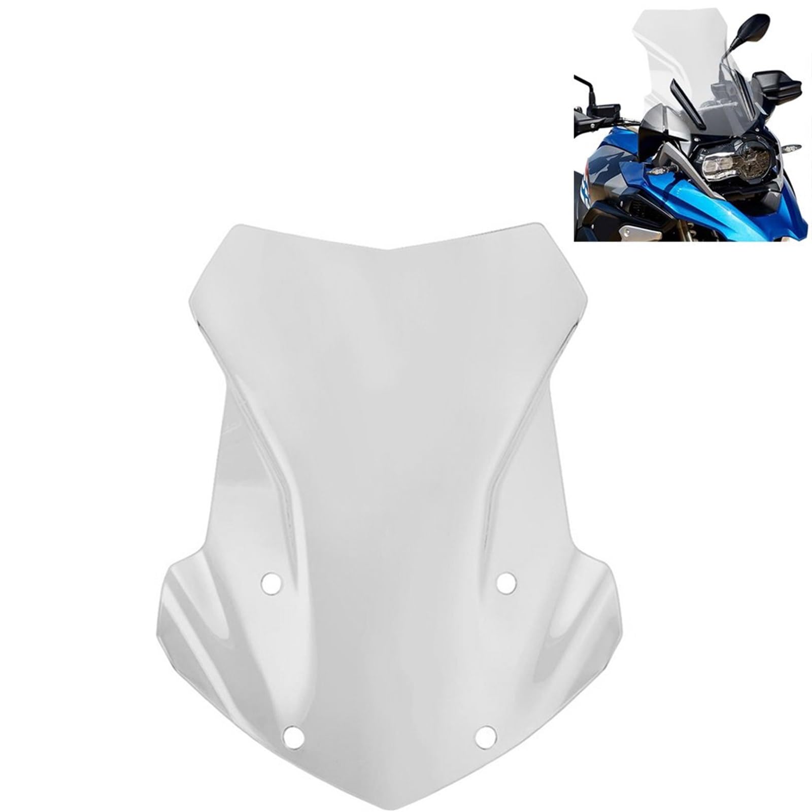 Windschild Spoiler Für R1200GS Für R1250GS LC Für Adventure 2013-2020 Windschutzscheibe Windschutzscheibe(Clear) von SRQORT