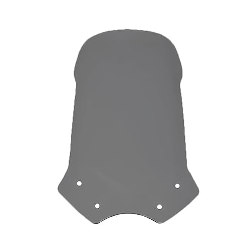 Windschild Spoiler Für R1200R 2006-2014 Motorrad Windschutzscheibe Windschutzscheibe Frontglas Erhöhung(Dunkelgrau,47cm) von SRQORT