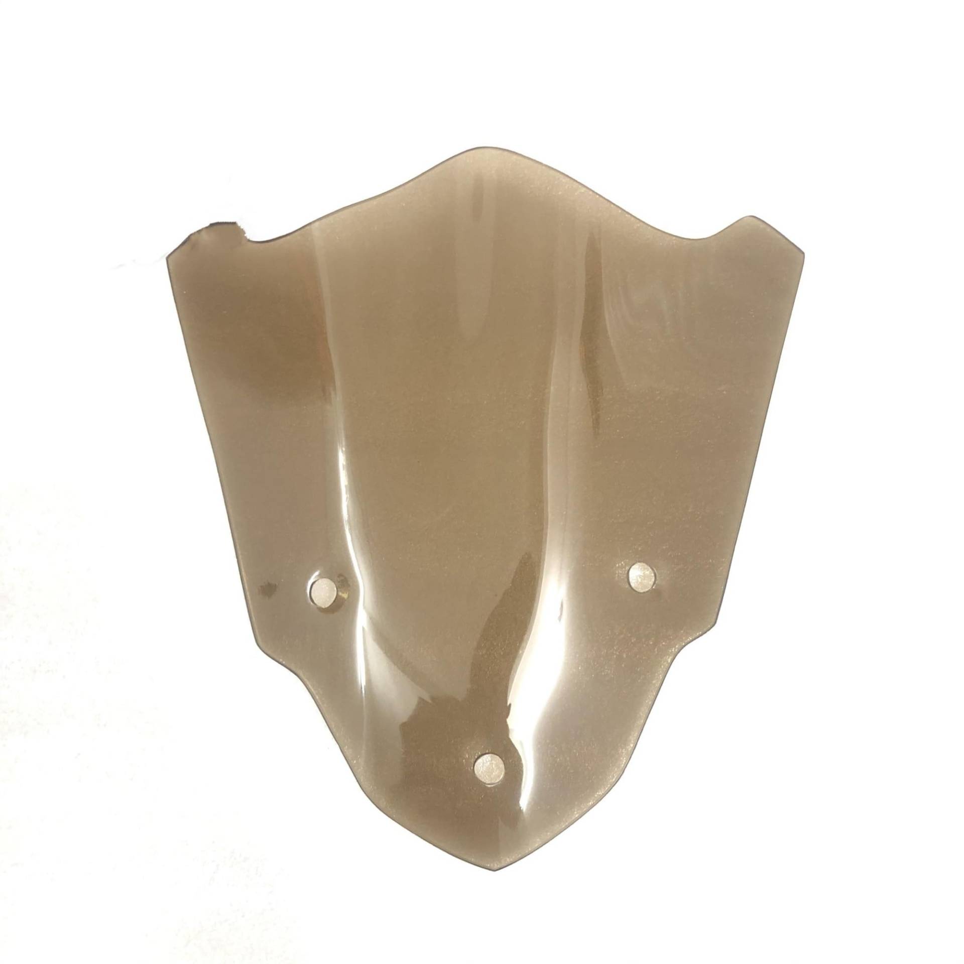 Windschild Spoiler Für S1000R 2014-2018 Motorrad Windschutzscheibe Deflektor Wind Bildschirm(Braun) von SRQORT