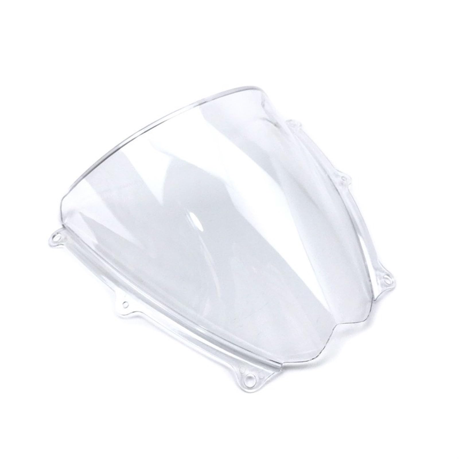 Windschild Spoiler Motorrad Windschutzscheibe Double Bubble Windschutzscheibe Für Suzuki Für GSXR1000 K7 2007 2008(Clear) von SRQORT