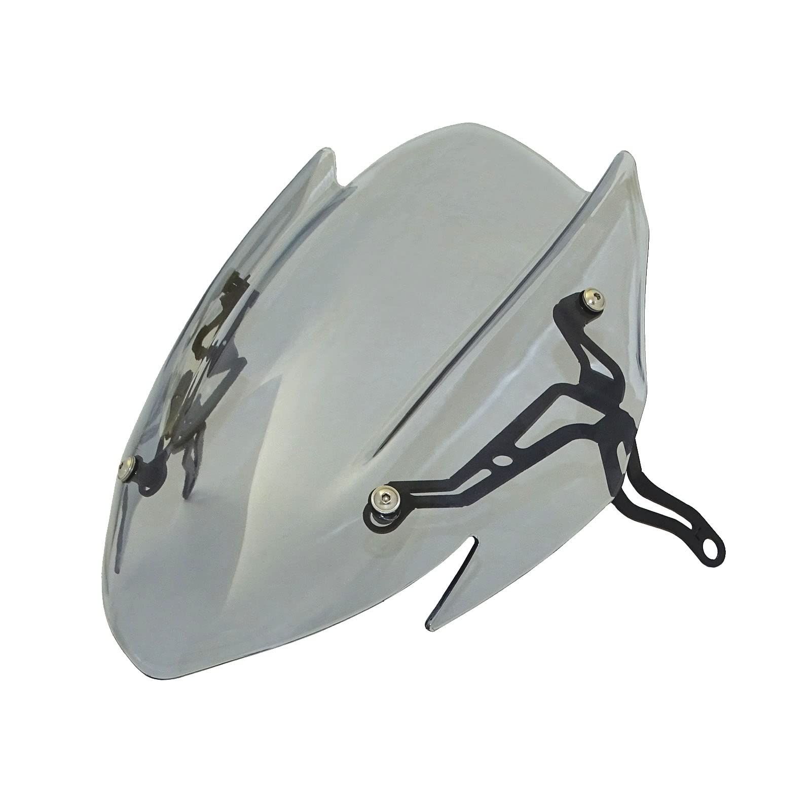 Windschild Spoiler Motorrad-Windschutzscheiben-Schild Für Suzuki Für GSXS750 2017–2022(Smoke Gray) von SRQORT