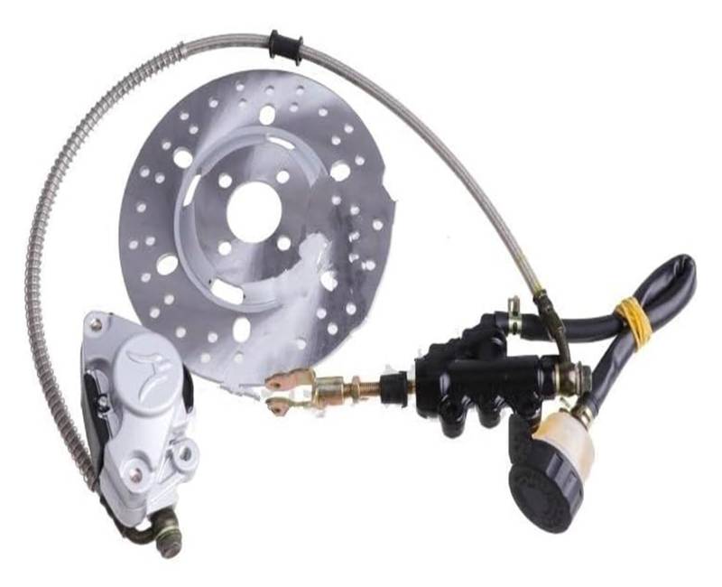 Bremsbeläge Für 110ccm 125ccm 200ccm 250ccm Für Dirt Pit Bike Für ATV Gokart Motorradbremsbeläge Motorrad-Scheibenbremse Hinten Montage Bremssattel Zylinder Bremsbelagsatz(1 Set) von SRVSQTPTVK