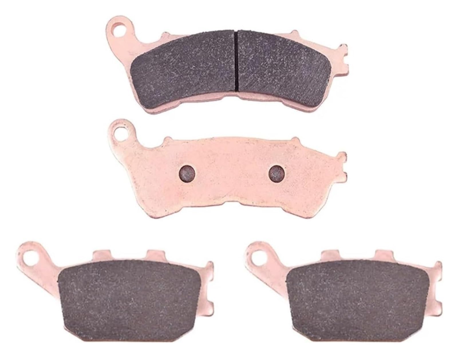 Bremsbeläge Für 700 Für Integra Für 700 Für Integra Für VT 1300 2010-2013 Vorne Hinten Bremsbeläge Motorrad Bremsbeläge Set Motorrad Teile Bremsbeläge Bremsbelagsatz(1set Copper Based) von SRVSQTPTVK