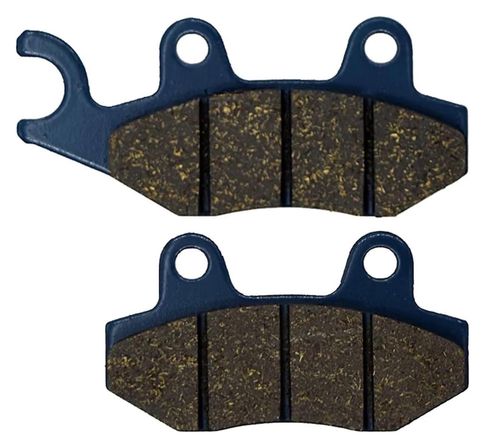 Bremsbeläge Für CAN-AM Für Commander 800 1000 2011-2015 Motorrad Vorne Hinten Bremsbeläge Motorrad Bremsbeläge Set Motorrad Teile Bremsbeläge Bremsbelagsatz(B Front 2 Pairs) von SRVSQTPTVK