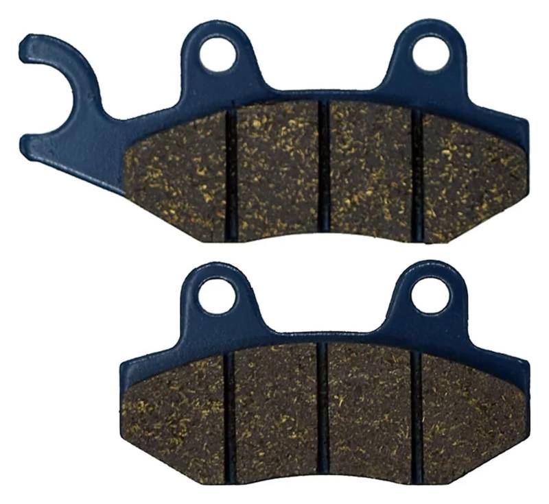 Bremsbeläge Für CAN-AM Für Commander 800 1000 2011-2015 Motorrad Vorne Hinten Bremsbeläge Motorrad Bremsbeläge Set Motorrad Teile Bremsbeläge Bremsbelagsatz(D Front Left 1 Pairs) von SRVSQTPTVK