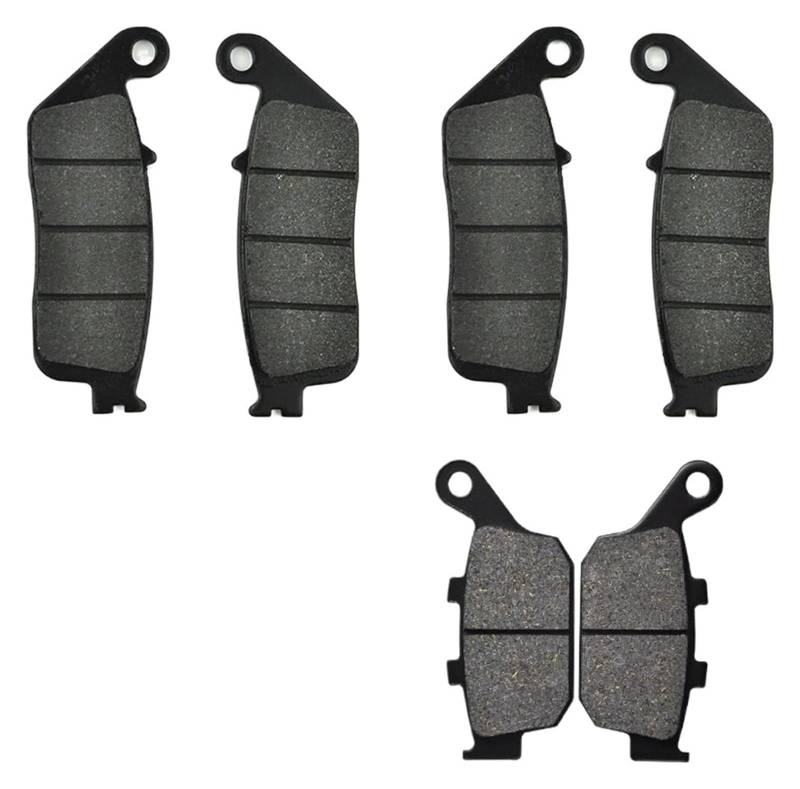 Bremsbeläge Für CB500X CB500 X CB 500 X 2013 2014 2015 2016 2017 2018 2019 2020 Motorradbremsbeläge Vorne Hinten Motorradteile Bremsbeläge Bremsbelagsatz(1 Set 6PCS) von SRVSQTPTVK