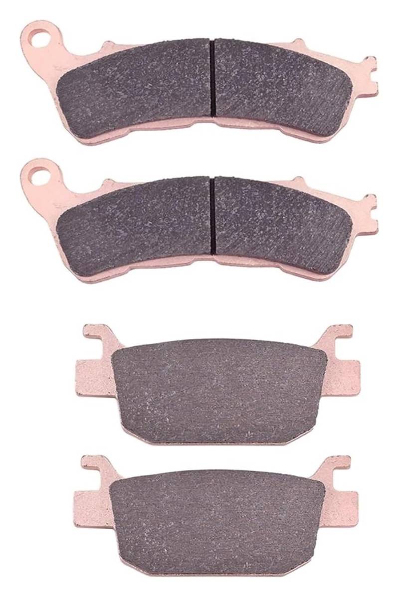 Bremsbeläge Für FES 125 150 Für NSS 250 300 Für SH 125i 150 300i Bremsbeläge Vorne Hinten Motorradbremsbeläge Set Motorradteile Bremsbeläge Bremsbelagsatz(1set Copper Based) von SRVSQTPTVK