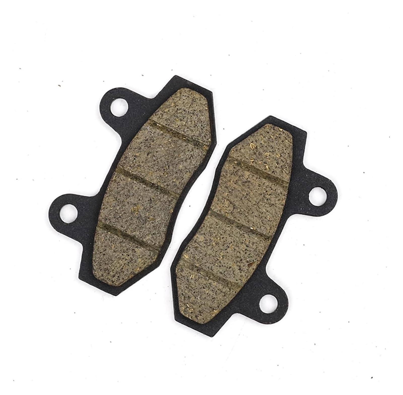 Bremsbeläge Für GY6 Roller Moped Für 50cc 70cc-125cc Für 160cc Motorrad Bremsbeläge Motorrad Heavy Duty Kupfer Hinten Bremsbeläge Bremsbelagsatz(Schwarz) von SRVSQTPTVK