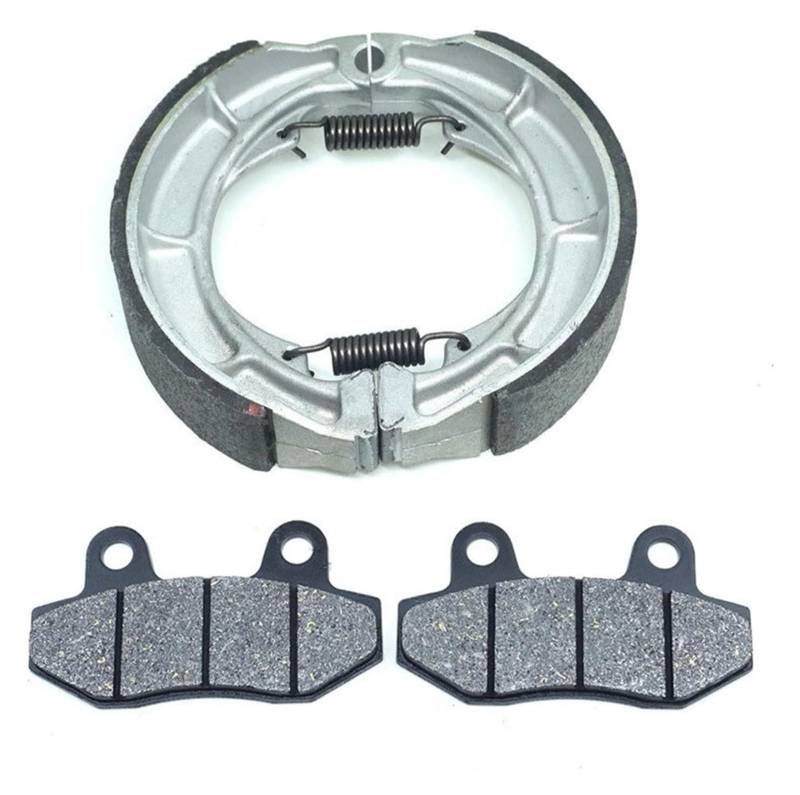 Bremsbeläge Für HYOSUNG Für GV250 Für GV 250 Für Aquila 2001-2009 Bremsbelag Vorne Hinten Bremsbacken Kit Set Motorrad Teile Bremsbeläge Bremsbelagsatz(Front Rear Set) von SRVSQTPTVK