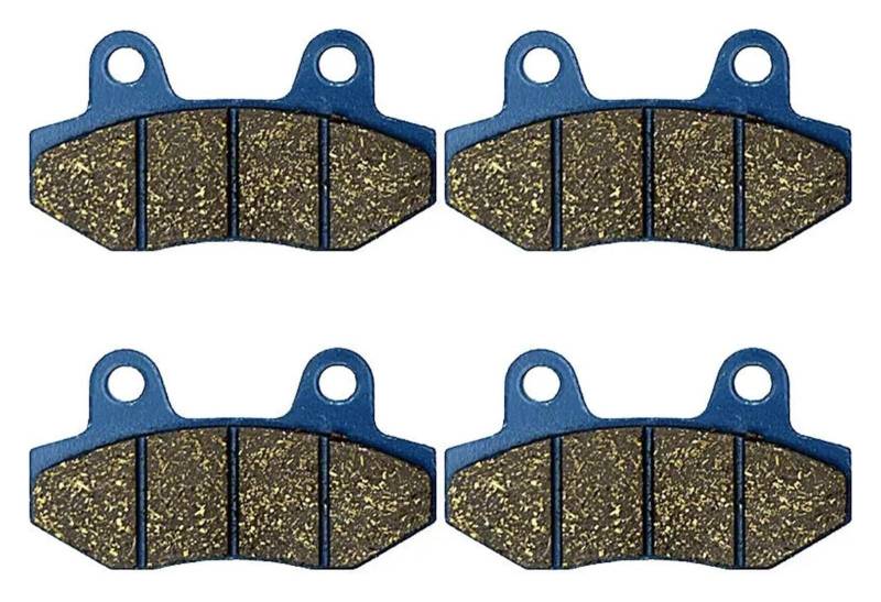 Bremsbeläge Für KIOTI Für MECHRON 2200 2210 2240 2009-2015 Motorradbremsbeläge Vorne Hinten Bremsbeläge Set Motorradteile Bremsbeläge Bremsbelagsatz(B Front 2 Pairs) von SRVSQTPTVK