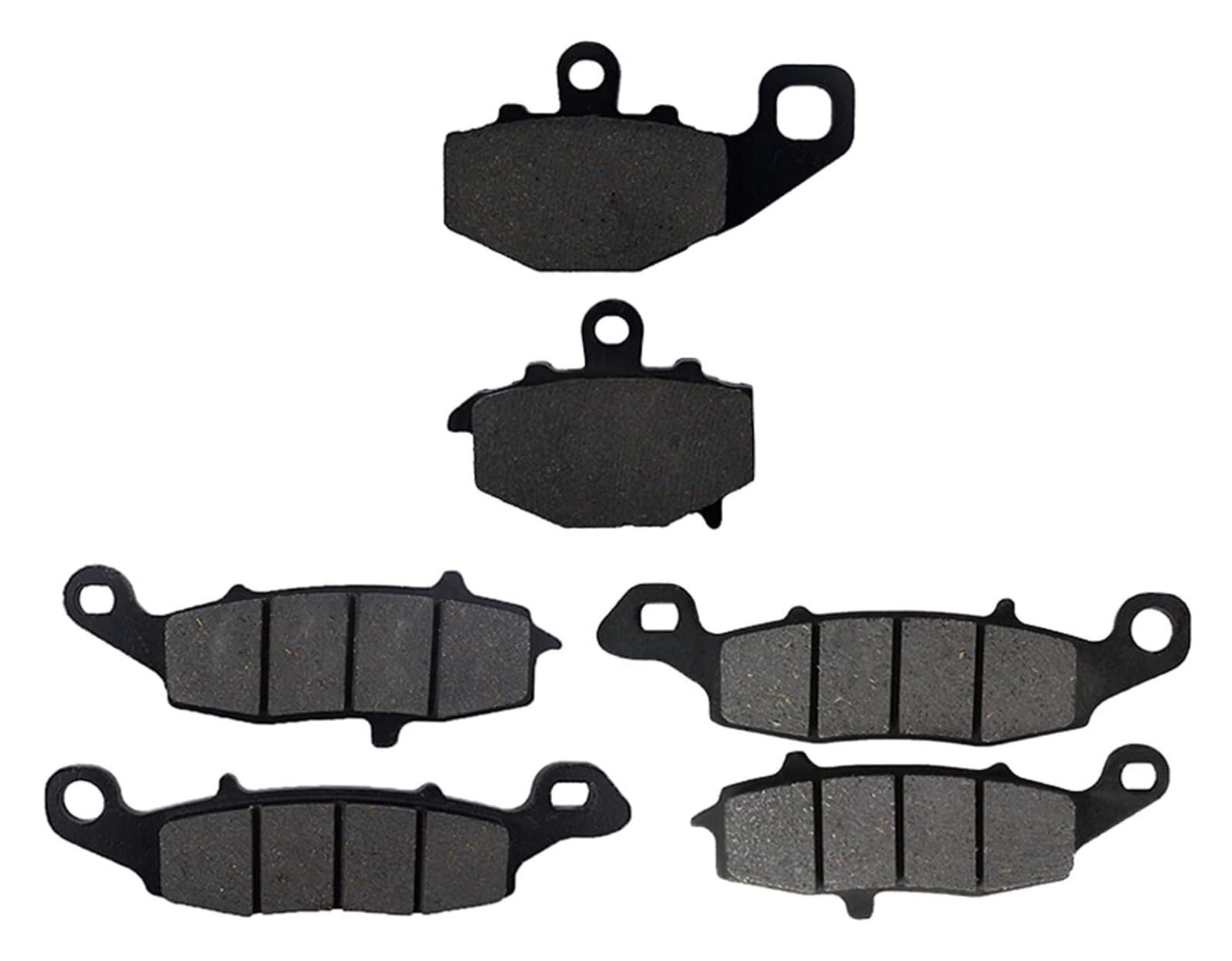 Bremsbeläge Für Kawa&saki Für ER6F Für EX650 Für ER6N Für ER650 2006-2011 Motorradbremsbeläge Motorrad Vorne Hinten Bremsbeläge Scheiben Kit Bremsbelagsatz(Front and Rear Pads) von SRVSQTPTVK