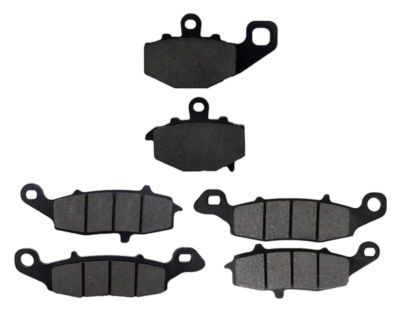 Bremsbeläge Für Kawa&saki Für ER6F Für EX650 Für ER6N Für ER650 2006-2011 Motorradbremsbeläge Motorrad Vorne Hinten Bremsbeläge Scheiben Kit Bremsbelagsatz(Front and Rear Pads) von SRVSQTPTVK